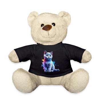 Cadeau du Chat Bleu Russe - Nounours - noir - Devant