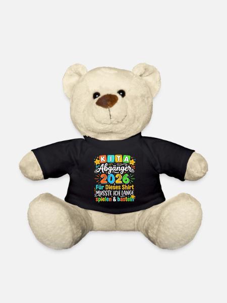 Kita Abschluss 2026 Shirt Design - Teddy - Schwarz