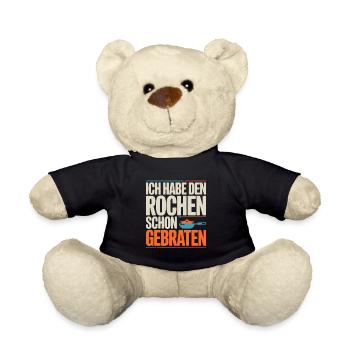 Rochen Schon Gebraten Stachelrochen Manta Rochen - Teddy - Schwarz - Vorne
