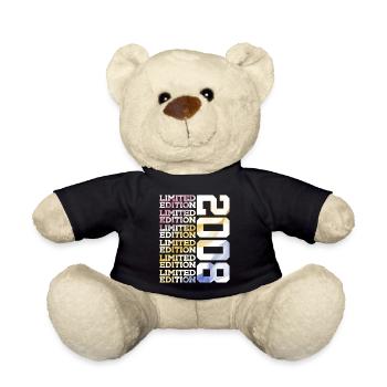 LIMITED EDITION 2008 - 18 JAHRE - 18. GEBURTSTAG - Teddy - Schwarz - Vorne