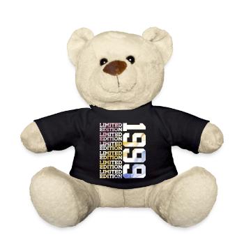 LIMITED EDITION 1999 - 27 JAHRE - 27. GEBURTSTAG - Teddy - Schwarz - Vorne