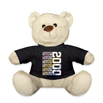 LIMITED EDITION 2000 - 26 JAHRE - 26. GEBURTSTAG - Teddy - Schwarz - Vorne