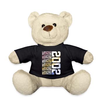 LIMITED EDITION 2002 - 24 JAHRE - 24. GEBURTSTAG - Teddy - Schwarz - Vorne