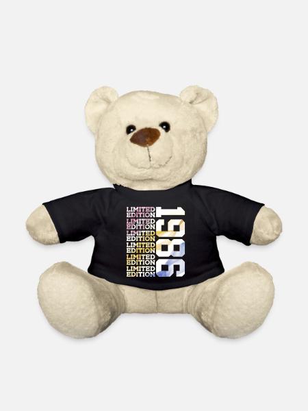 ÉDITION LIMITÉE 1986 - 40 ANS - 40E ANNIVERSAIRE - Nounours - noir