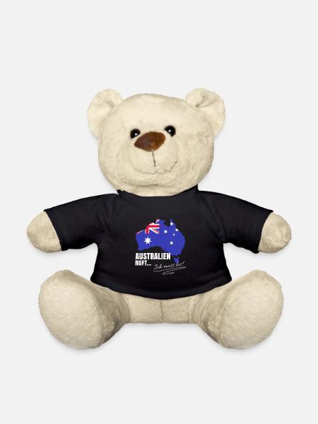 Australien Auswandern - Teddy - Schwarz