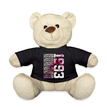 ÉDITION LIMITÉE 1993 - 33 ANS - 33E ANNIVERSAIRE - Nounours - noir - Devant