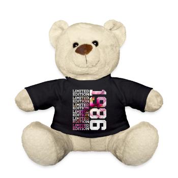 ÉDITION LIMITÉE 1986 - 40 ANS - 40E ANNIVERSAIRE - Nounours - noir - Devant
