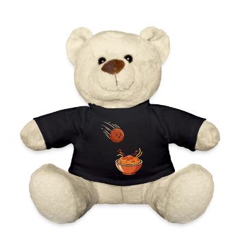 Fearless Meatball vs. Spaghetti - Teddy - Schwarz - Vorne