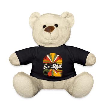 Bohr-Energieniveaus – Physikalische Gleichung - Teddy - Schwarz - Vorne