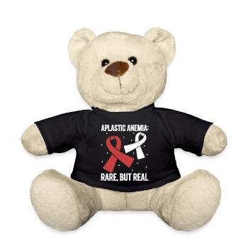 Aplastische Anämie - Selten aber echt - Teddy - Schwarz - Vorne