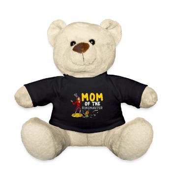 Circus Birthday Party Mama Theme Ringmaster - Teddy Bear - black - Front