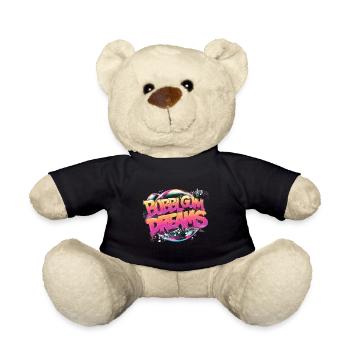 Retro Bubblegum Träume für Bubblegum Fan - Teddy - Schwarz - Vorne