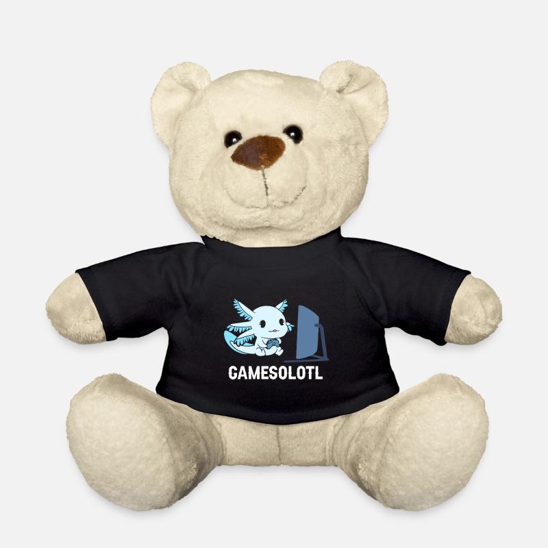 Gamesolotl Axolotl Gaming Controller - Teddy - Schwarz