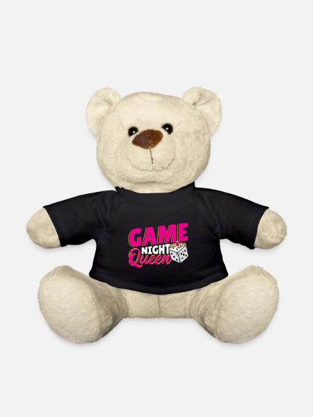 Brettspiele Spielbrett Geschenk - Teddy - Schwarz