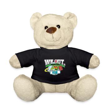 We Out Trip To Ghana Travel Matching Family - Teddy Bear - black - Front