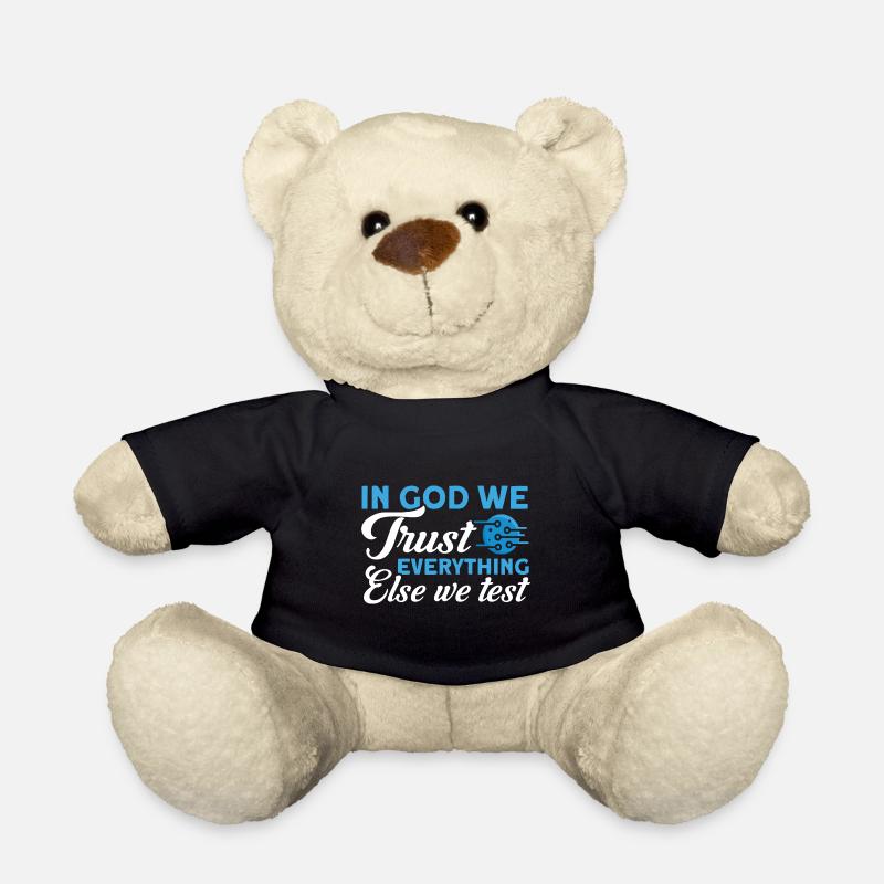 Qa Engineer QA Tester Testeur de logiciels - Nounours - noir
