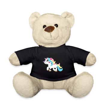 Artificial Leg Design for Prosthetic Leg - Teddy Bear - black - Front