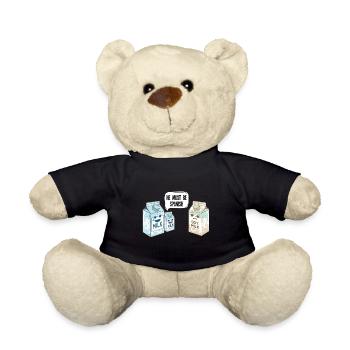 Sojamilch - Soy Milk spanisch - Teddy - Schwarz - Vorne