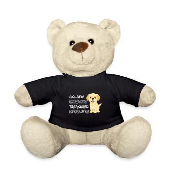 Golden Moments Treasured Memories Golden Retriever - Teddy Bear - black - Front