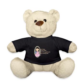 Kape Kaffee Design für stolze Pinoys - Teddy - Schwarz - Vorne
