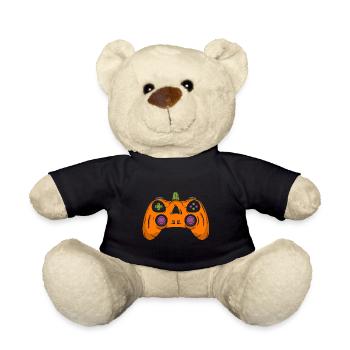 Halloween Pumpkin Gaming Controller - Teddy - Schwarz - Vorne