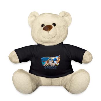 Griechenland Griechisch Ägäischen Ionischen Meer - Teddy - Schwarz - Vorne