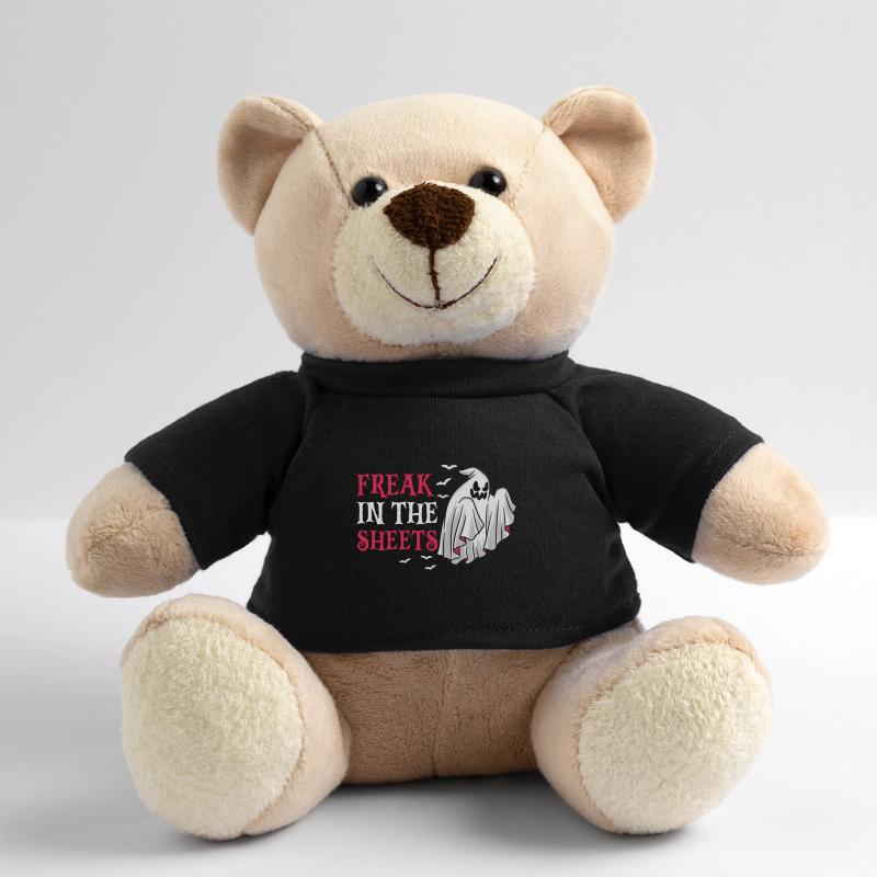 Retro Freak In The Sheets Funny Halloween Teddy Bear