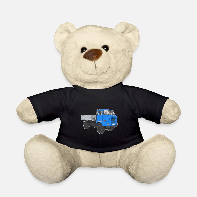 W50 LKW NVA Baustellen W50 DDR - Teddy - Schwarz
