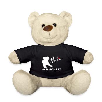 Yorkshire Terrier Yorkie was sonst Silhouette - Teddy - Schwarz - Vorne