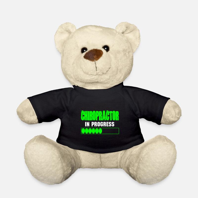 Physiotherapeut Chiropraktiker Physiotherapie - Teddy - Schwarz