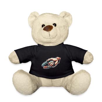 Hufeisenwerfen Horseshoe Pitching - Teddy - Schwarz - Vorne