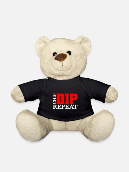 Chip Dip Repeat 12 - Teddy - Schwarz