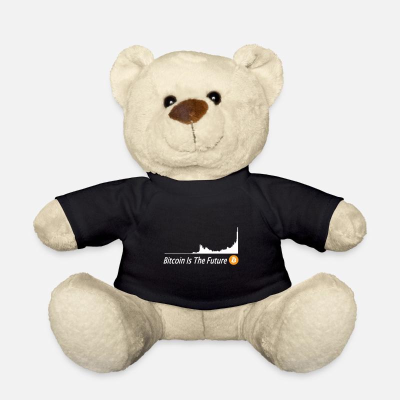 Bitcoin Kurs Bitcoin Is The Future Bitcoin Button - Teddy - Schwarz