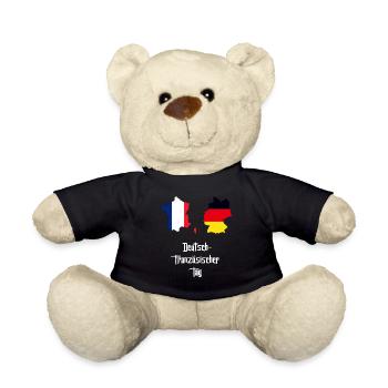 Jour franco-allemand - Nounours - noir - Devant
