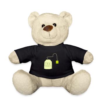 Tee Shirt Drôle de sort ambigu cadeau - Nounours - noir - Devant