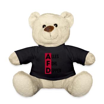 FCK AFD - Teddy - Schwarz - Vorne