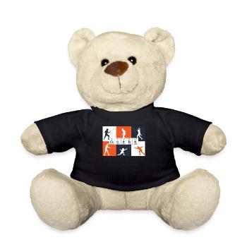 Fencing Fencing Fencing sword Fencing fencing - Teddy Bear - black - Front