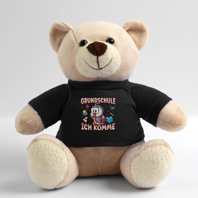 Grundschule Ich Komme Ein Schulkind Einschulung Teddy