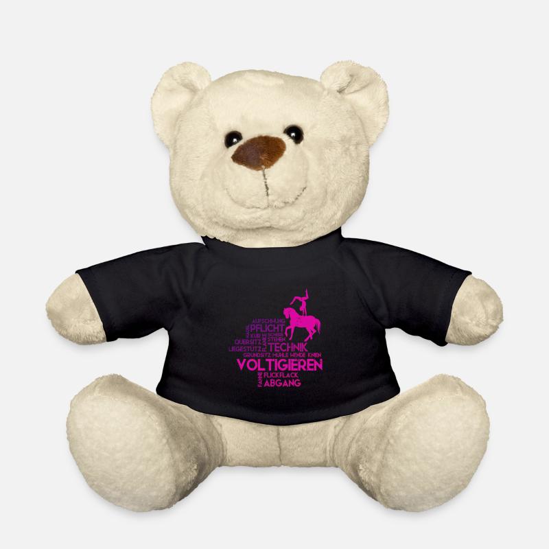 Mädchen Voltigieren Volti - Teddy - Schwarz