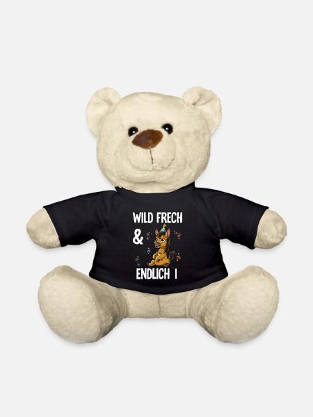 1. Geburtstag Pferd Wild Frech Und Endlich 1 Jahre - Teddy - Schwarz