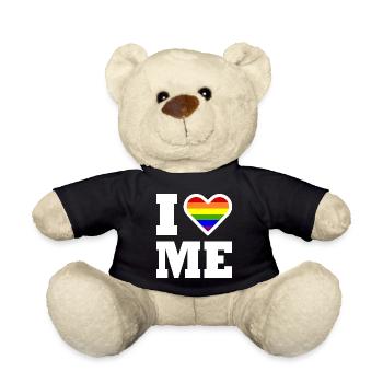 I love me - Teddy Bear - black - Front