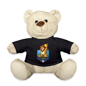 Aufstieg 1. Klasse Einschulung - Teddy - Schwarz - Vorne