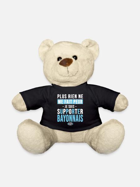 Rugby Bayonne cadeau supporter bayonnais - Nounours - noir