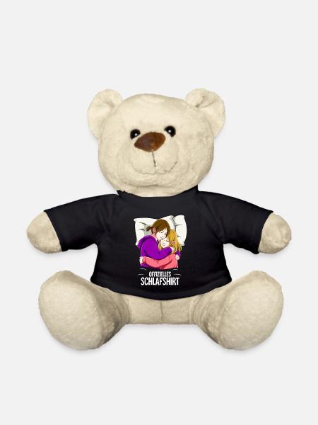Offizielles Schlafshirt Lesbisch Frauen - Teddy - Schwarz