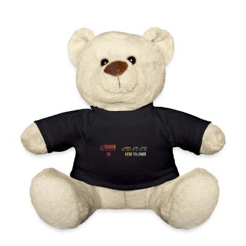 Ich und meine Follower - LKW-Fahrer Lastwagen Fahr - Teddy - Schwarz - Vorne