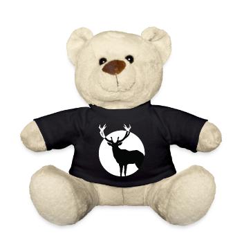 Cerf - Nounours - noir - Devant
