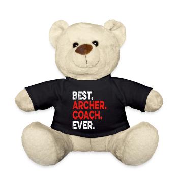 Bogenschütze Bogensport Pfeil Bogen Bogenschießen - Teddy - Schwarz - Vorne