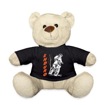 Enduro Motocross - Nounours - noir - Devant