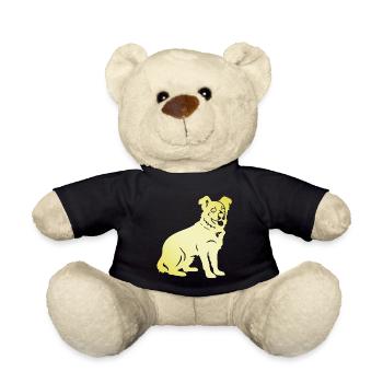 Corgi Hund Silhouette - Teddy - Schwarz - Vorne