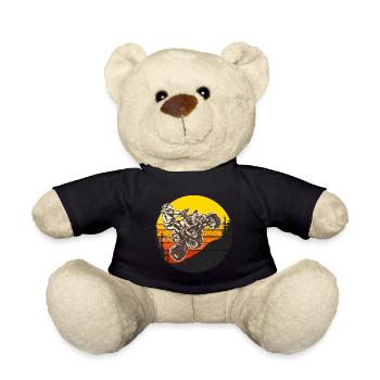 motocross quad moto cross motos quad - Nounours - noir - Devant
